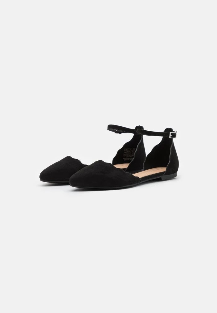 Ballerine ANNA FIELD Anna Field Ankle Strap Ballet Pumps Noir Femme | CGN-5238199